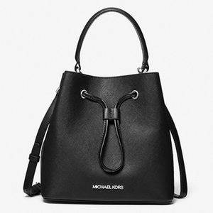 ❌SOLD❌Michael Kors Women’s Suri Medium Bucket Saffiano Leather Crossbody Bag